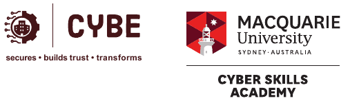 Cybe and Macquarie University Cyber Skills Academy